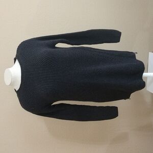 Caslon Gray Sweater Side Zippers Size XS